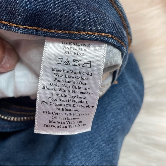 Everlane Mid- Rise Skinny Jean- Women's 27 Regular - Picture 5 of 6